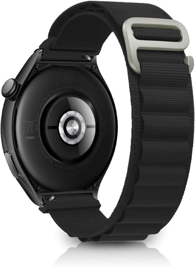 KeeFos 22 mm Alpine Loop Bracelet Compatible with Huawei Watch 4 / Watch 4 Pro/Watch Ultimate, Nylon Titanium G-Hook Bracelets Replacement Strap for Xiaomi Redmi Watch 3 Active/Xiaomi Watch S1 Pro -