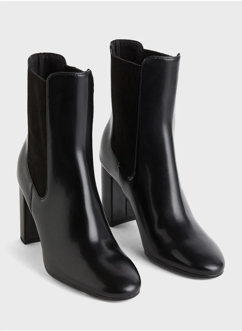 H&M Heeled Chelsea Boots