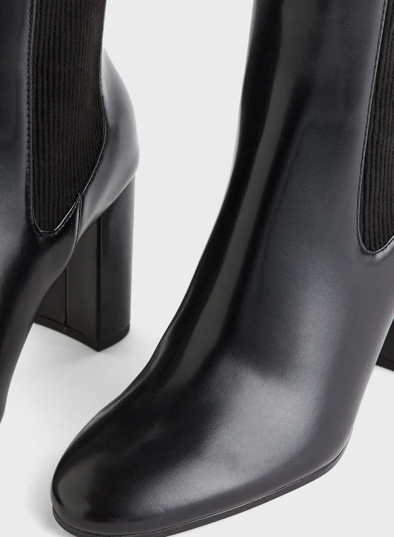 H&M Heeled Chelsea Boots