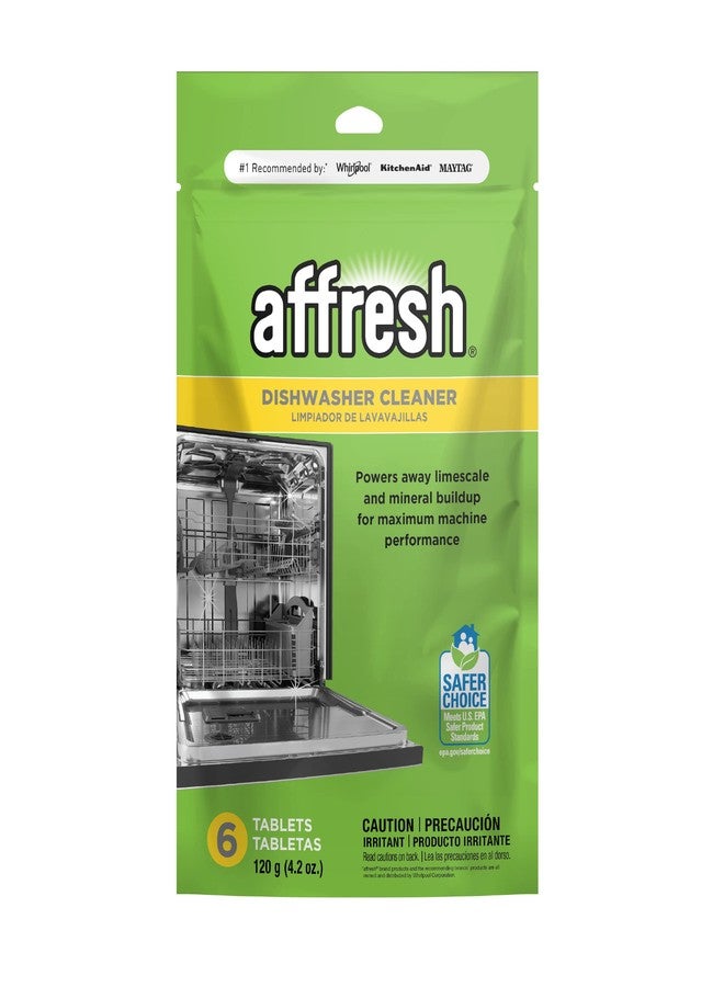 Affresh Dishwasher Cleaner, Helps Remove Limescale and Odor-Causing Residue, 6 Tablets - Image 1