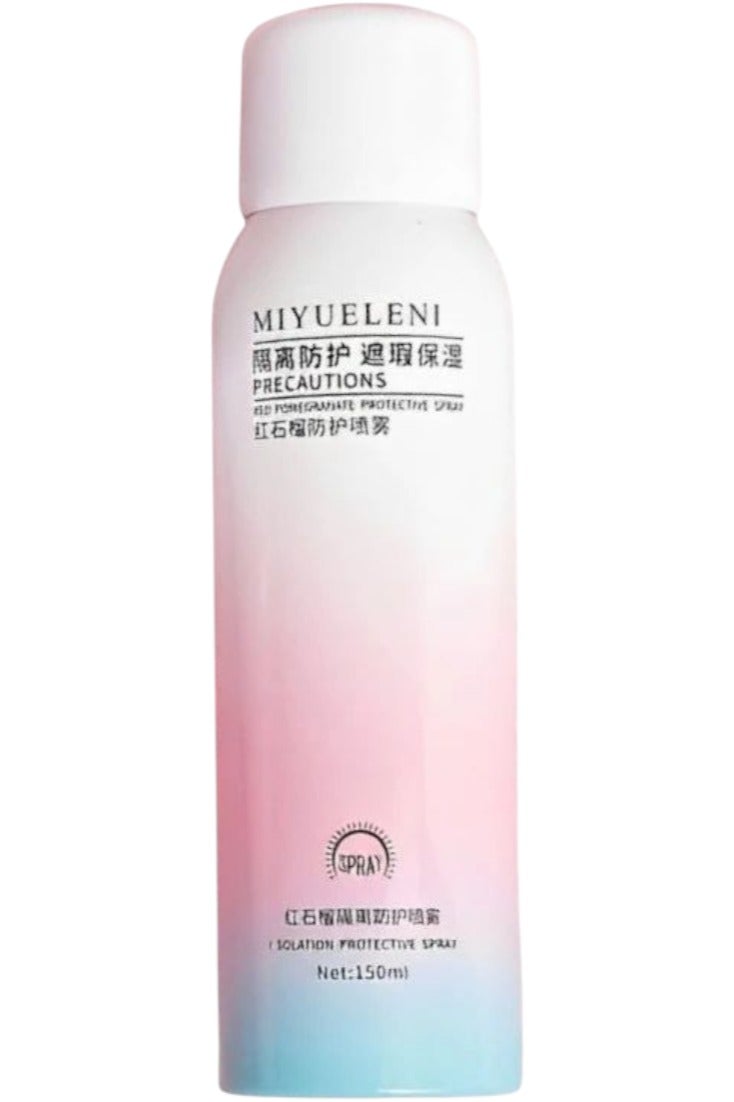 MIYUELENI Miyueleni Korean Whitening Spray with Pomegranate Extract for Face & Body – Brightening, Moisturizing & Sun Protection – 150ml  - Image 1