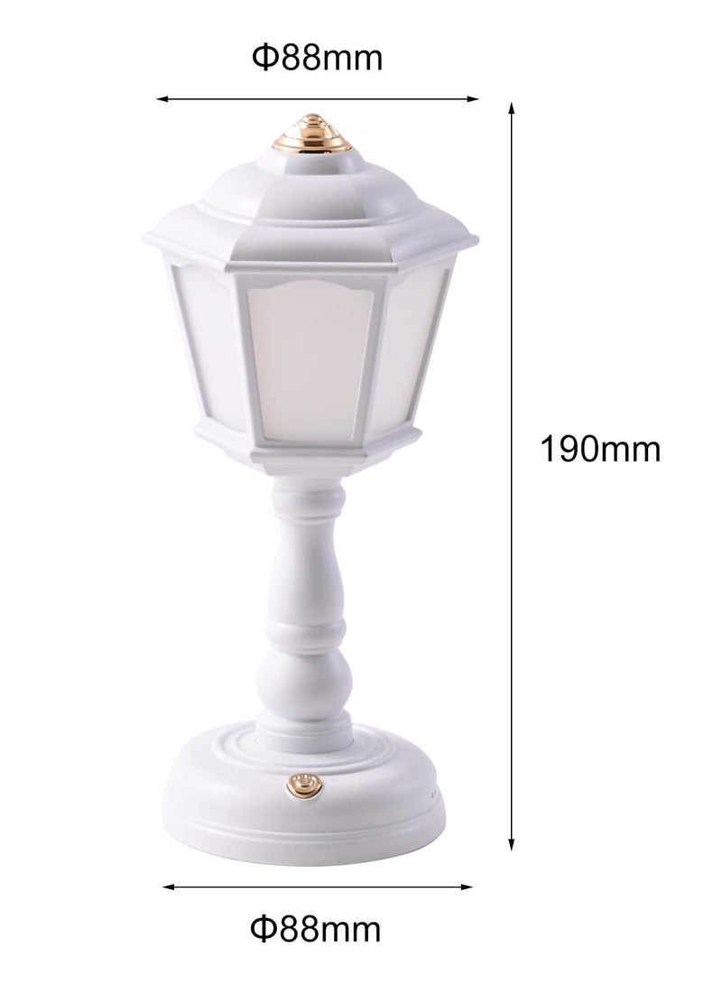 Captaintech Desk lamp, Small Nightstand Bedside Lamp, Reading Lamp, LED Desk Lamp Dimmable Table Lamp, Eye-Caring Office Lamp, Perfect Desk Accessory and Kids' Lamp, Decorative Desk lamp - Image 4