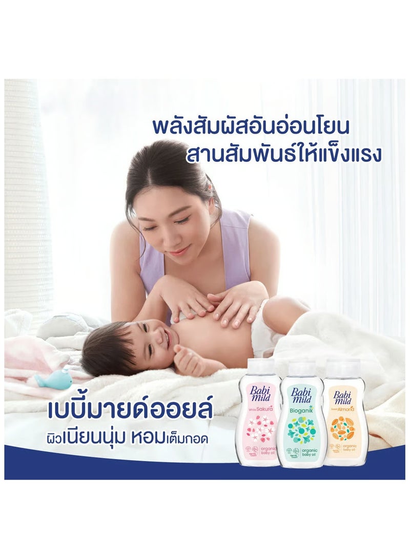 BABIMILD Baby Mild Baby Oil Bioganik 200ml‏ - Image 2