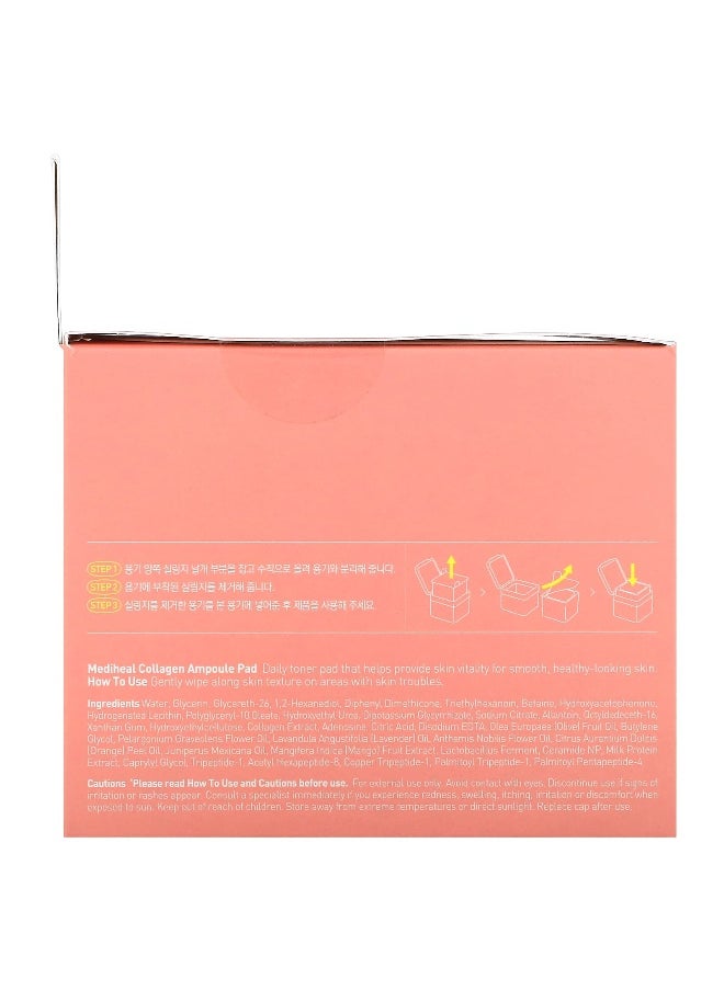 MEDIHEAL MEDIHEAL, Collagen Ampoule Pad, 100 Pads  - Image 3
