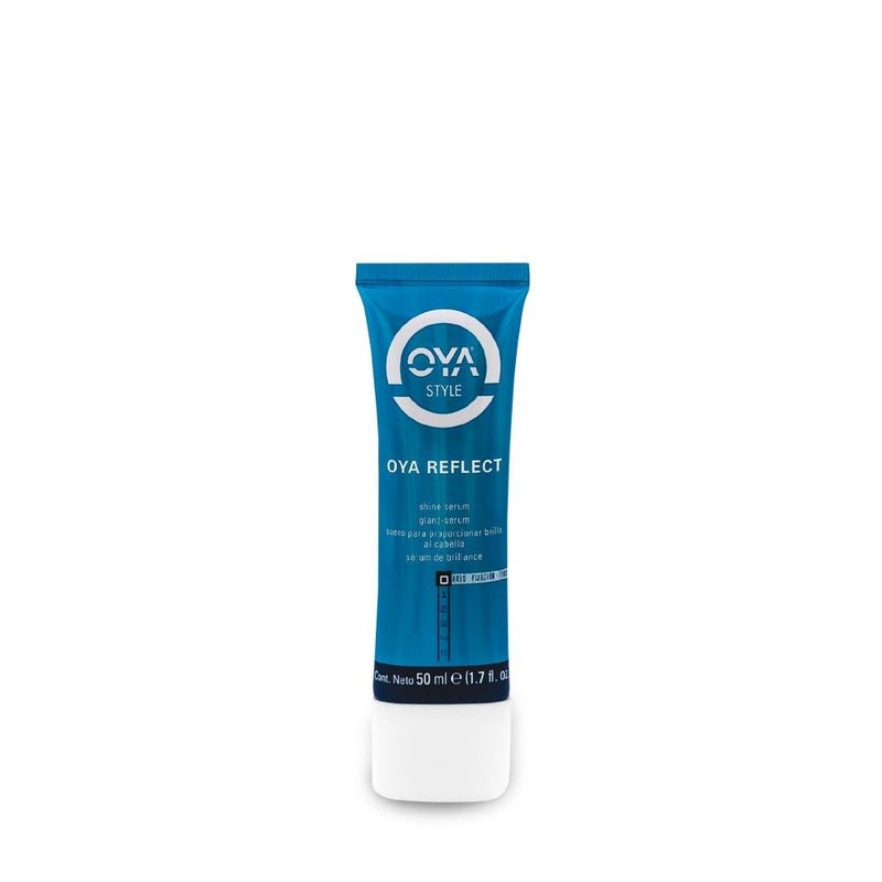OYA REFLECT Hair Shine Serum  50ml 17 Fl Oz  Hair Serum for Frizzy and Damaged Hair  Lightweight Hair Tamer with UV Filters  Smooth Style Serum for Curly Dry Damaged or Color Treated Hair