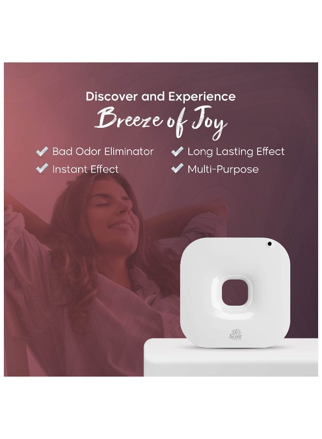 Dr Scent Dr Scent Diffuser Machine Scope - Coverage up to 300 Square Meters - Aromatherapy, Essential Oil and Fragrance Machine with Adjustable Settings (White) - Image 5