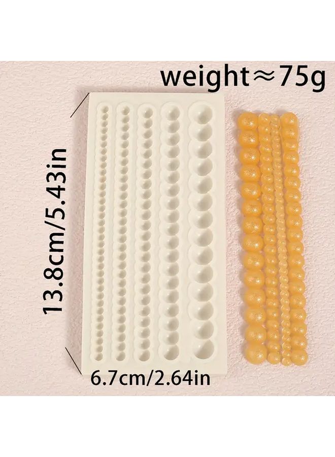 Model E910 Pearl Design Silicone Cake Mold For Baking Decorating Sugar Crafting - Image 3