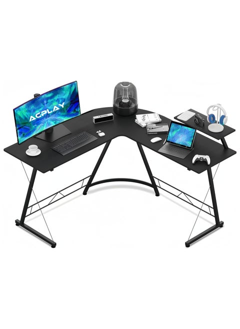 Gaming Table, Gaming Desk, Home Office Table, L-shaped Computer Desk of High Quality and Easy to Install