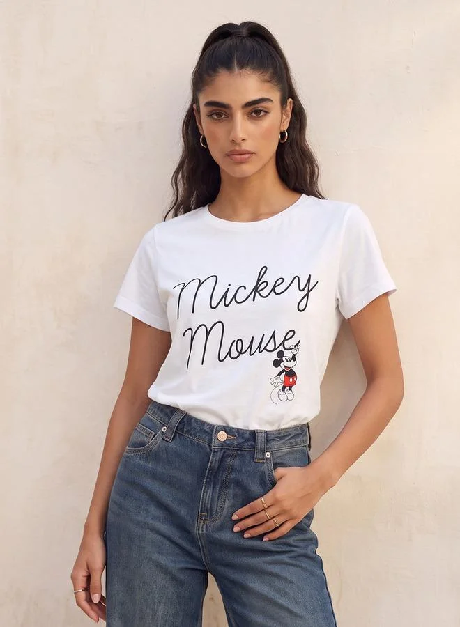 SP Characters Mickey Mouse Cotton T-shirt