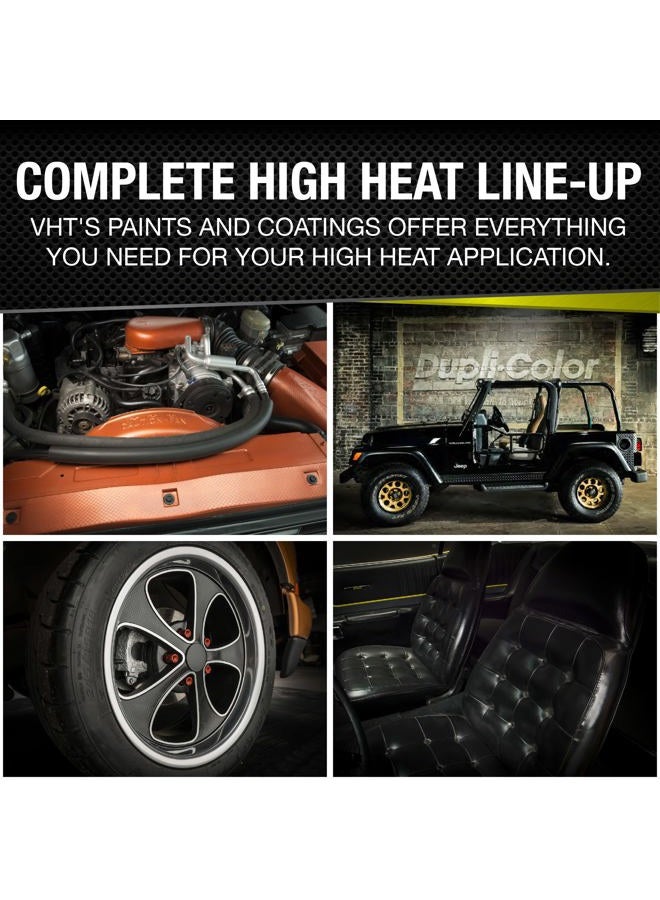 VHT SP671 Roll Bar and Chassis Paint – Satin Black Spray Paint – 11 oz Aerosol Can - Image 4