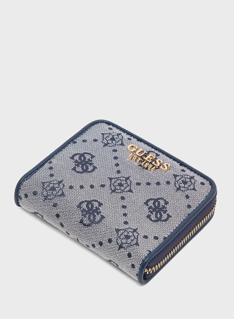 GUESS NEDA SLG SMALL ZIP AROUND