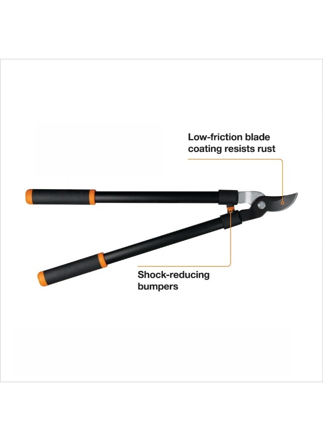 general THE WHITE SHOP Steel Blade Garden Bypass Lopper and Tree Trimmer - Sharp Precision-Ground Steel Blade for Cutting up to 1.5" Diameter - Image 4