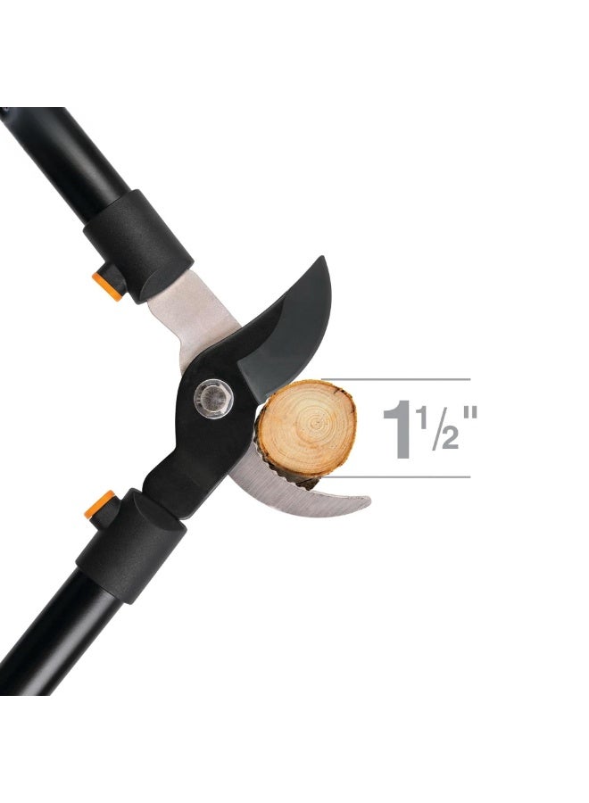 general THE WHITE SHOP Steel Blade Garden Bypass Lopper and Tree Trimmer - Sharp Precision-Ground Steel Blade for Cutting up to 1.5" Diameter - Image 5