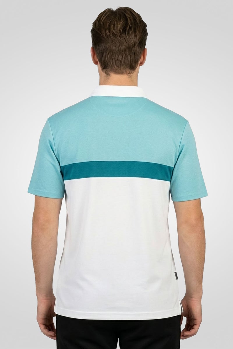 Ping Men Sportswear Fit Short Sleeve Outdoor Polo Shirt, Multicolor - Image 4