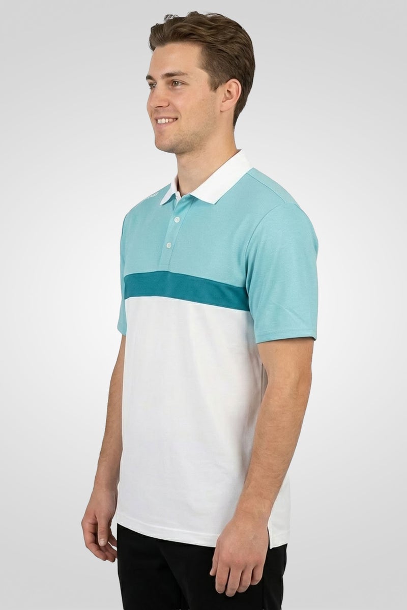 Ping Men Sportswear Fit Short Sleeve Outdoor Polo Shirt, Multicolor - Image 3