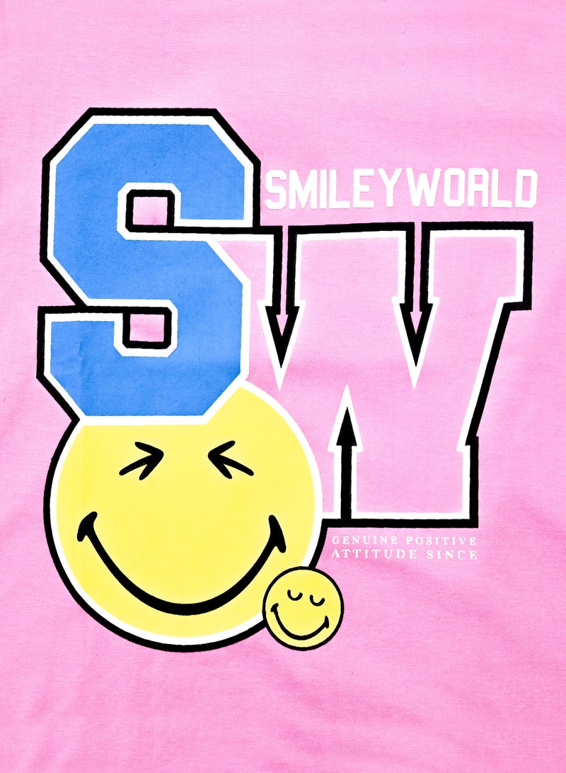 Smiley - Girls  Tshirt - Image 4