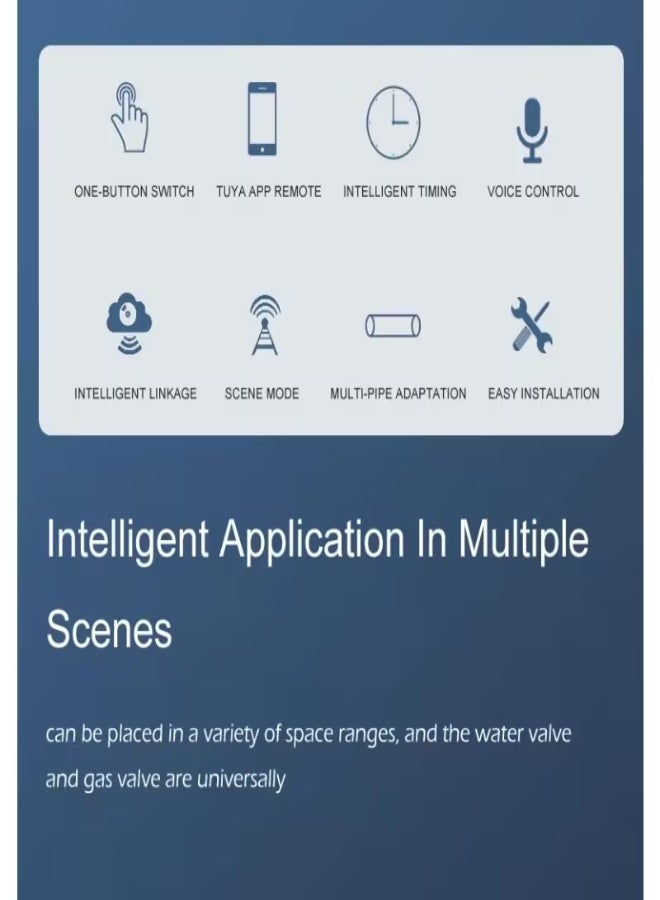 Smart Water & Gas Valve Controller – Tuya Wi-Fi App & Voice Control, No Hub Required – One-Button Switch, Timing Control, Multi-Pipe Compatibility, DIY Installation for Tech-Savvy Homeowners - Image 5