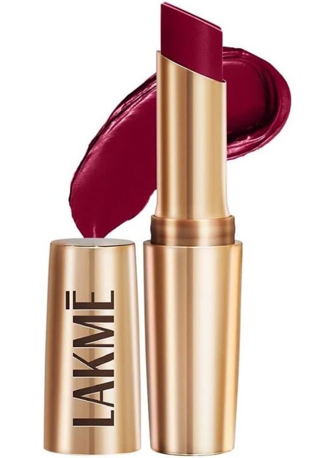 لاكمي لون شفاه أساسي من لاكمي 9 تو 5 باور بلاي، نبيذي عميق، 3.6 غرام - Image 1