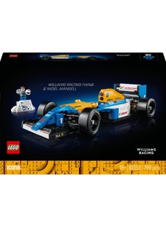 LEGO LEGO Icons Williams Racing FW14B & Nigel Mansell 10353 Building Set (799 Pieces)  - Image 2