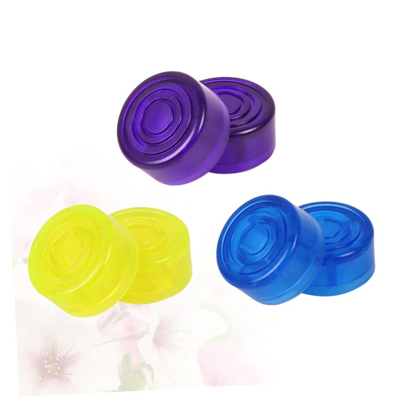 12Pcs Colorful Guitar Effect Pedal Caps For Improved Grip And Performance Random Colors - Image 3