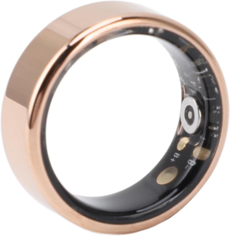 Smart Fitness Ring, Stylish Fitness Tracker Ring with Gold Pedometer for Sports - Image 5