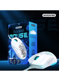 GOODONE2 G300 Wired Gaming Mouse, 7200 DPI, 6 Programmable Buttons, 2 Back Cover interchangeable, PC/Mac Computer and Laptop Compatible  - Image 2