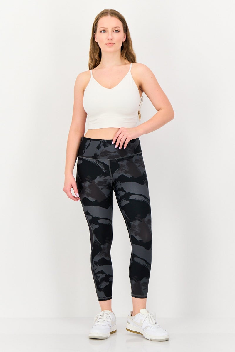 UNDER ARMOUR Women Sportswear Fit Camouflage Ankle Crop Training Leggings, Multicolor - Image 4