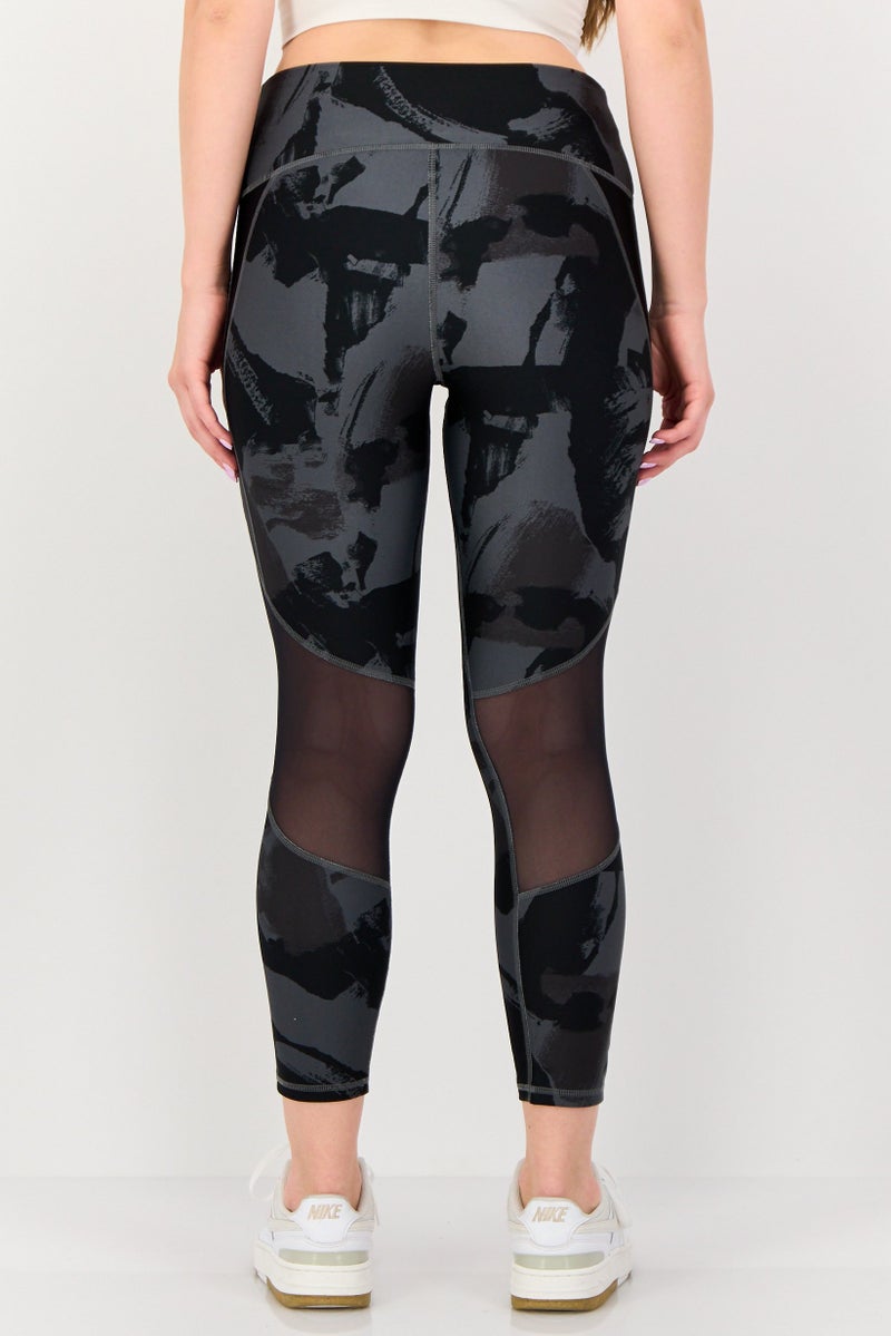 UNDER ARMOUR Women Sportswear Fit Camouflage Ankle Crop Training Leggings, Multicolor - Image 3