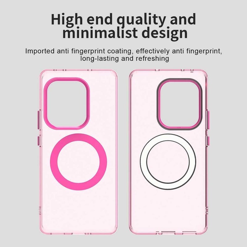 Mingwei Case For Realme Gt 6 5G/Gt Neo 6T/Se Clear Soft Tpu Shock Absorption Slim Lightweight Shockproof Cover Hybrid Protective Case Pink, Gt6 5G/Gt Neo 6T/Se - Image 5