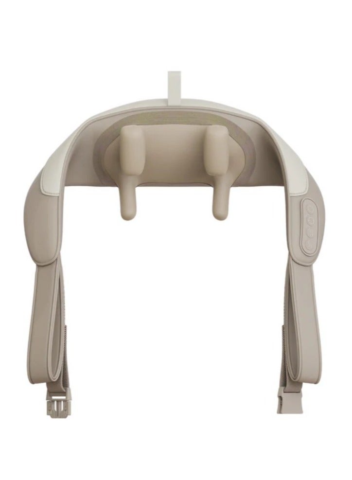 Kingsmith Neck and Shoulder Massage MSK1A | Moving angle from 42° to 48° | 6 massage heads | 3 intensity level modes | Skin-friendly leather | - Image 2