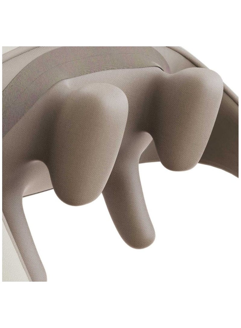 Kingsmith Neck and Shoulder Massage MSK1A | Moving angle from 42° to 48° | 6 massage heads | 3 intensity level modes | Skin-friendly leather | - Image 5