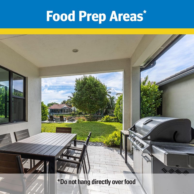 Raid Fly Ribbon, Fly Traps for Indoors and Outdoors, Bug Trap for Flying Insects, Pack of 10 - Image 5