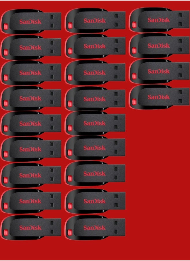 Sandisk 22 Pieces 16GB Cruzer Blade Usb Flash USB 2.0 Original  - Image 1