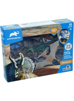 Vardem Dinosaurs Play Set 10 Pieces in Special Box D5803  - Image 2