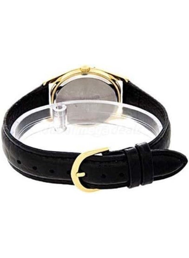 Casio LTP-1094Q-7B1 Ladies Analogue Leather Band Watch - Image 3