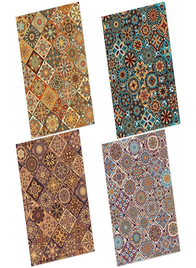 CrafTangles Decoupage Paper Pack - Vintage Mandala Print (A4) - 4 sheets - Image 1