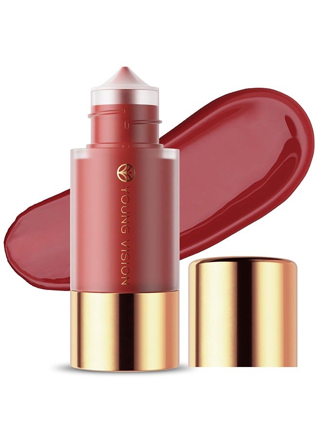 يونج فيجن أحمر الخدود السائل - كريم ناعم غير لامع كريم أحمر الخدود السائل أحمر الخدود مكياج أحمر الخدود خفيف الوزن ، أحمر أحمر فاتح ناعم ، أحمر خدود سائل مقاوم للماء # 06 - Image 1