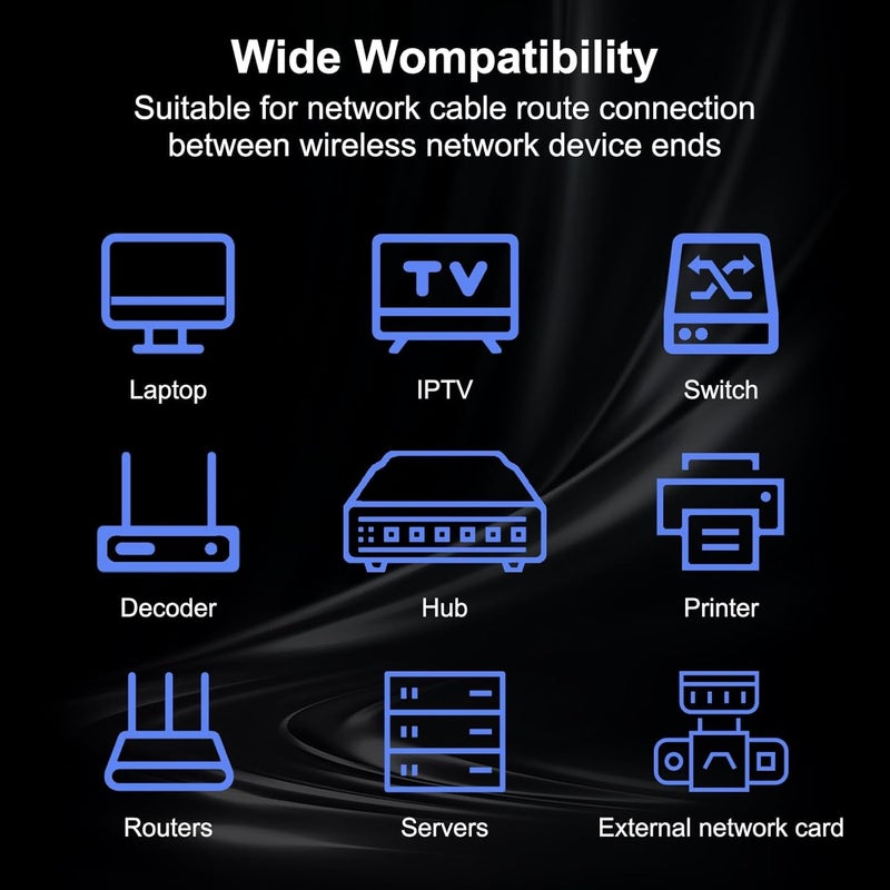 Inditrust موصلات RJ45 Cat6 تمرير، عبوة 50 مع أغطية تخفيف الضغط، لكابلات الإيثرنت، شفاف - Image 4