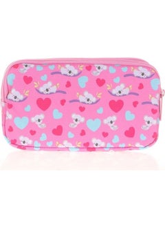 KAUKKO Kids&love 3 Compartment Sequin - Patent Leather Koa Pencil Bag L8102  - Image 3