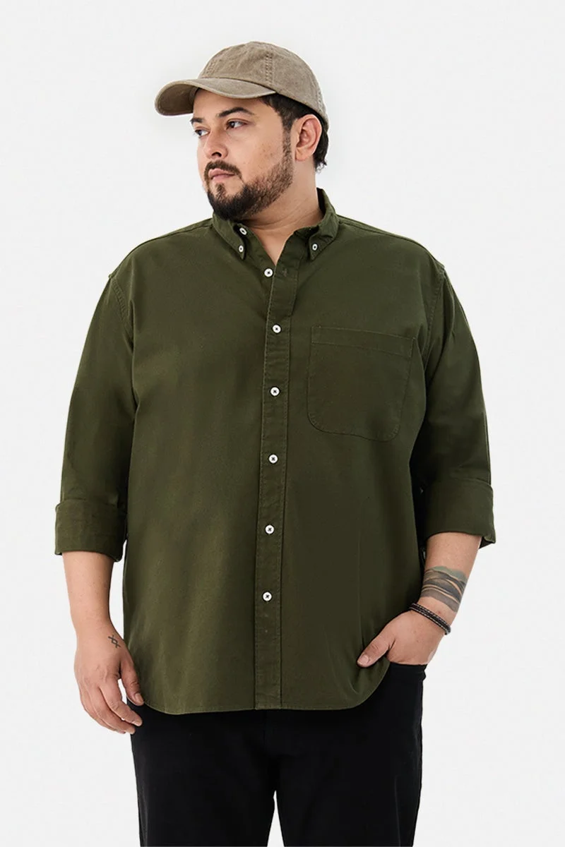 سنيتش 100% Cotton Plus Size Shirt