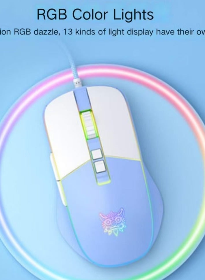 Generic E-sports gaming desktop computer notebook universal illuminated wired mouse - Image 1