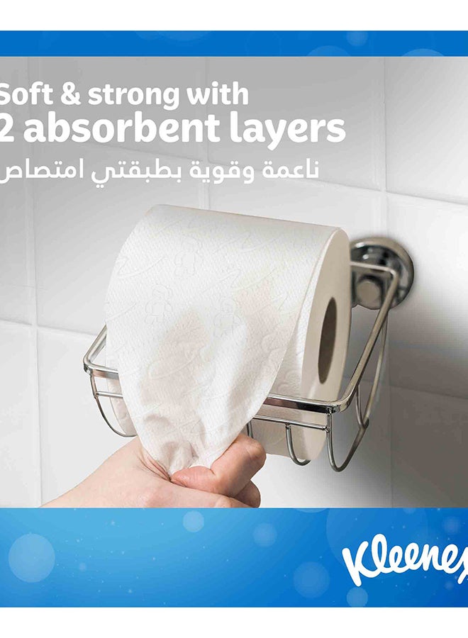 Kleenex Dry Soft Toilet Tissue Paper, 2 PLY, 80 Rolls x 200 Sheets, Embossed Bathroom Tissue with a Touch Of Cotton - Image 3