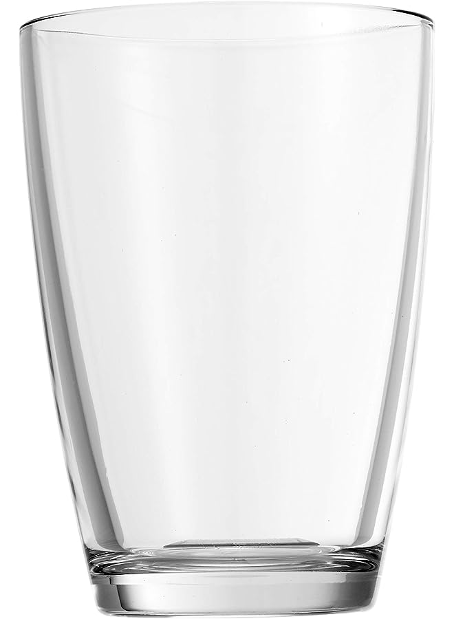 LAV Vega Glass Tumbler 3-Pieces Set, 415 cc Capacity, Clear - Image 1