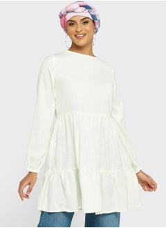Tiered Solid Tunic