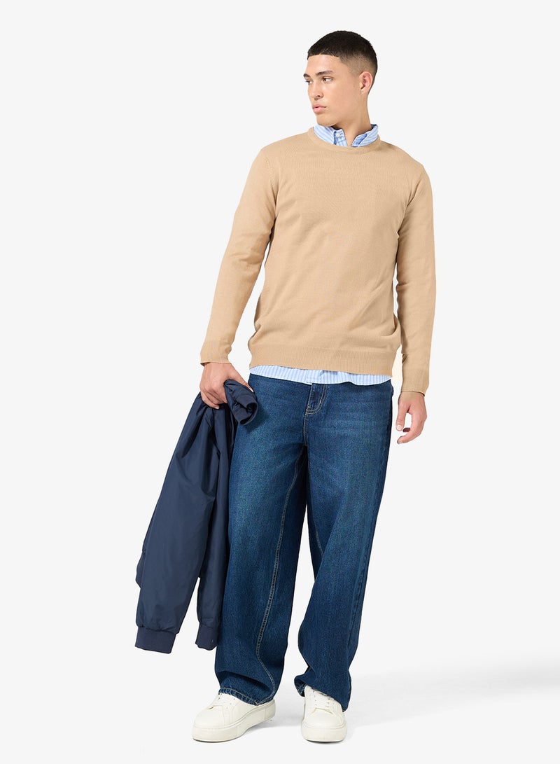 BRAVE SOUL Basic Sweater - Image 4