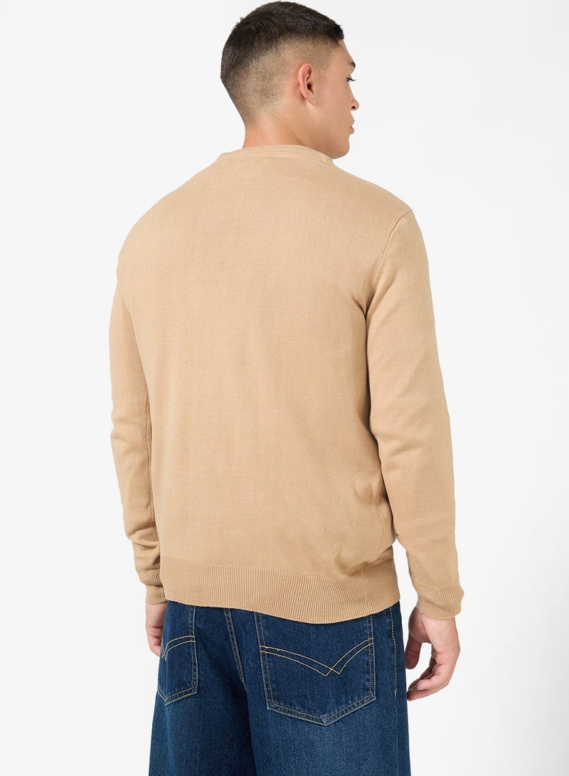 BRAVE SOUL Basic Sweater - Image 2