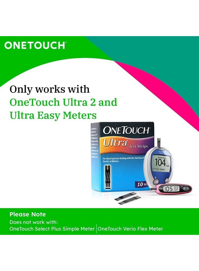 ONETOUCH Ultra Test Strips | Pack Of 50 Strips | Blood Sugar Test Machine Testing Strips | Global Iconic Brand | For Use With Onetouch Ultra 2 Glucometer & Onetouch Ultra Easy Glucometer - Image 3