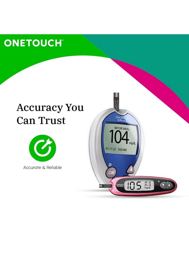 ONETOUCH Ultra Test Strips | Pack Of 50 Strips | Blood Sugar Test Machine Testing Strips | Global Iconic Brand | For Use With Onetouch Ultra 2 Glucometer & Onetouch Ultra Easy Glucometer - Image 5