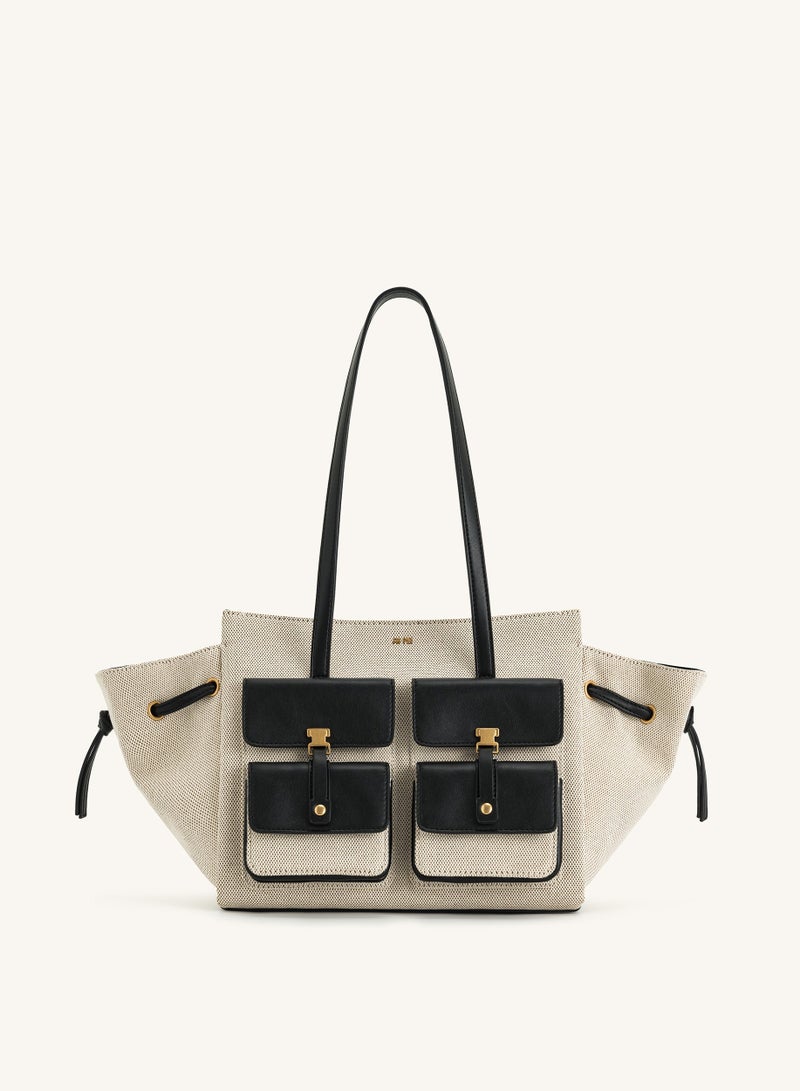 JW PEI Linda Tote Bag - Cream Color - Image 1