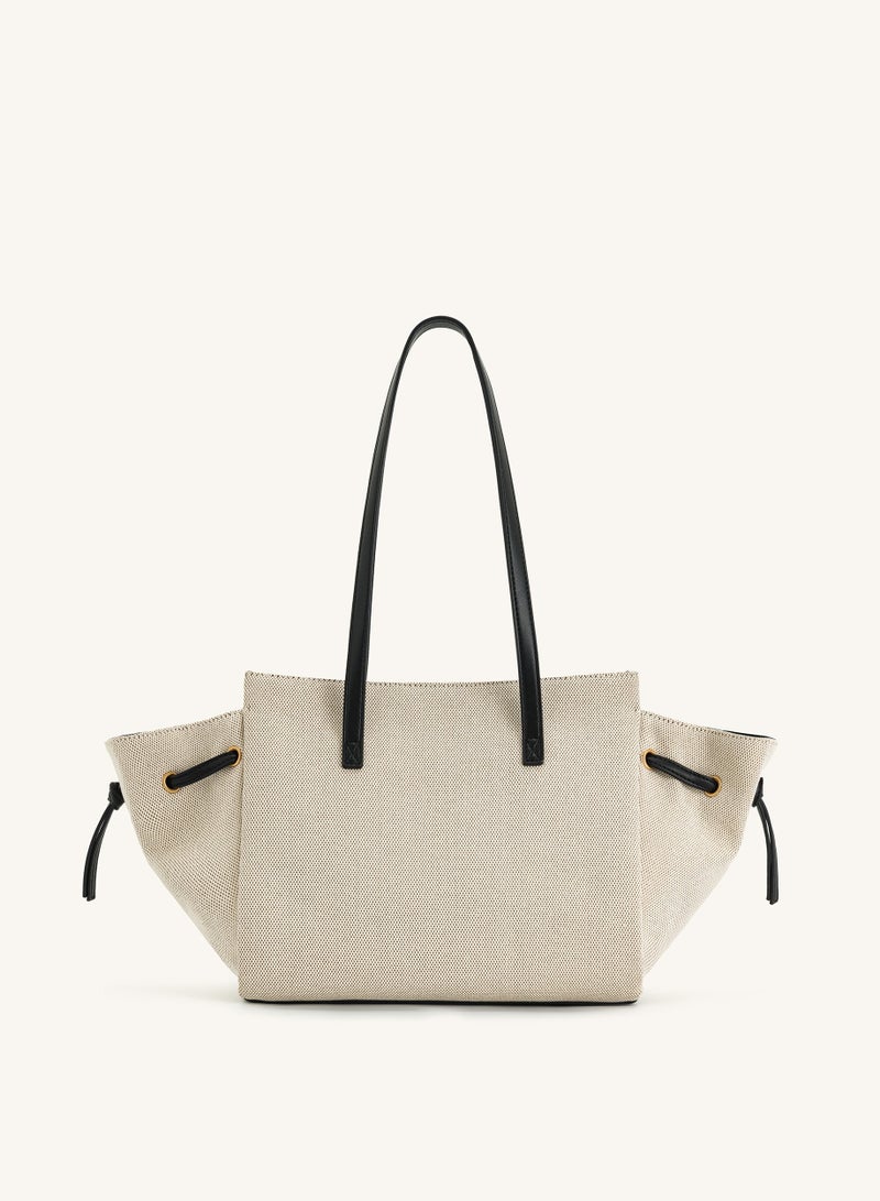 JW PEI Linda Tote Bag - Cream Color - Image 3
